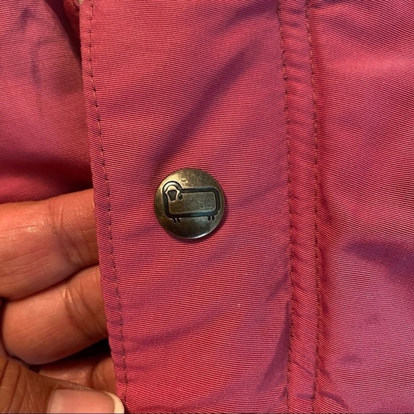Vintage WOOLRICH PINK PARKA Wool Lined Jacket size Small - Picture 6 of 16
